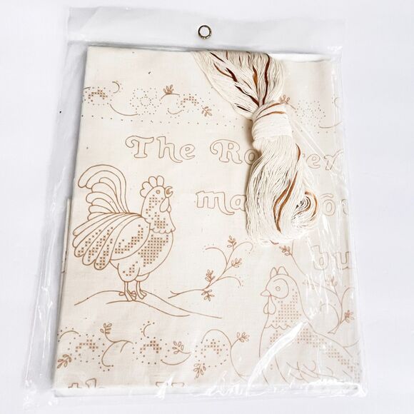 JANLYNN Charmin Candlewicking Rooster & Hen 00-51 2961 Candlewicking Kit - Picture 4 of 4